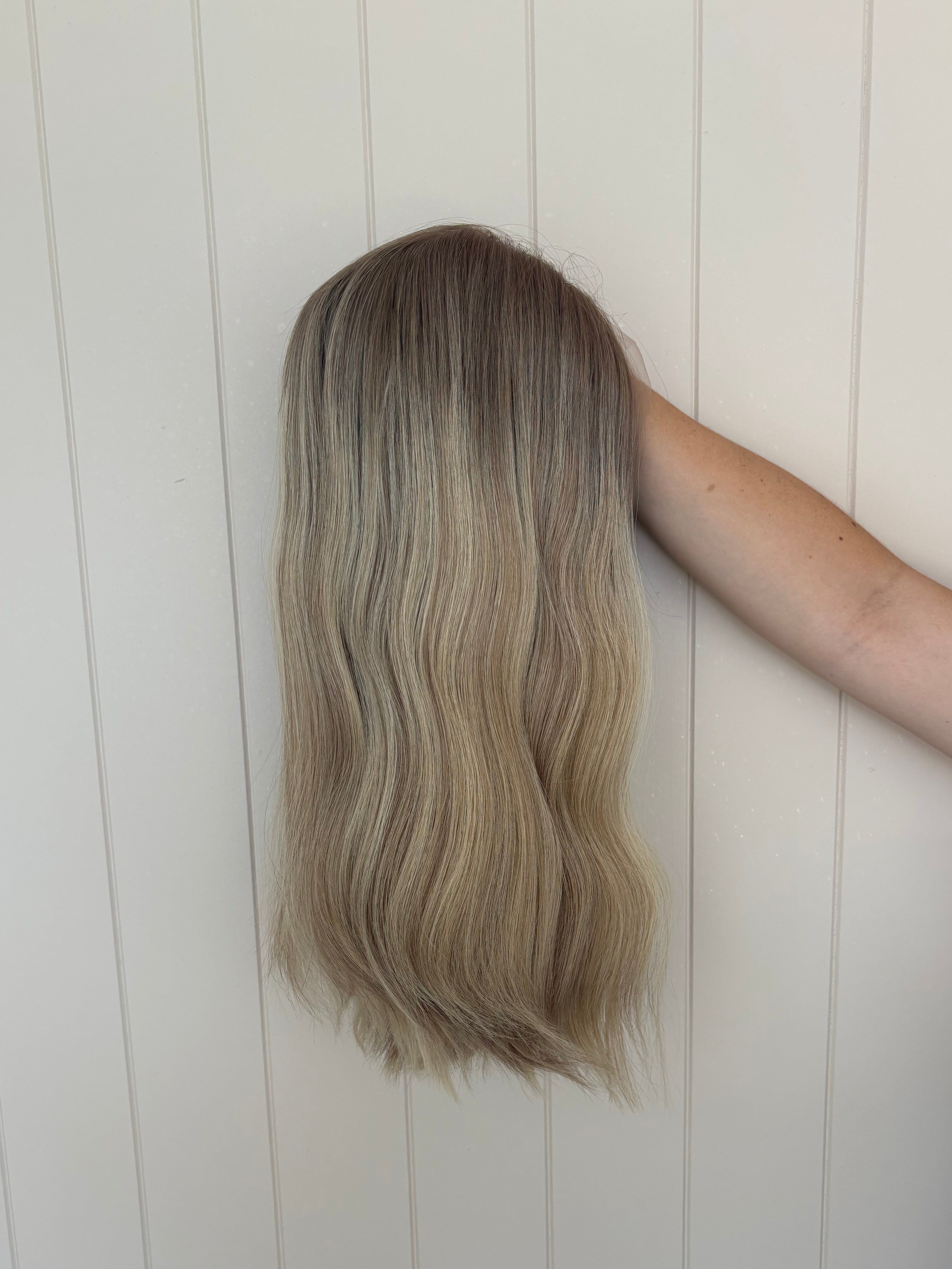 Taylor Lace Front Human Hair Wig 20 Inches Small Cap | Lob Layer