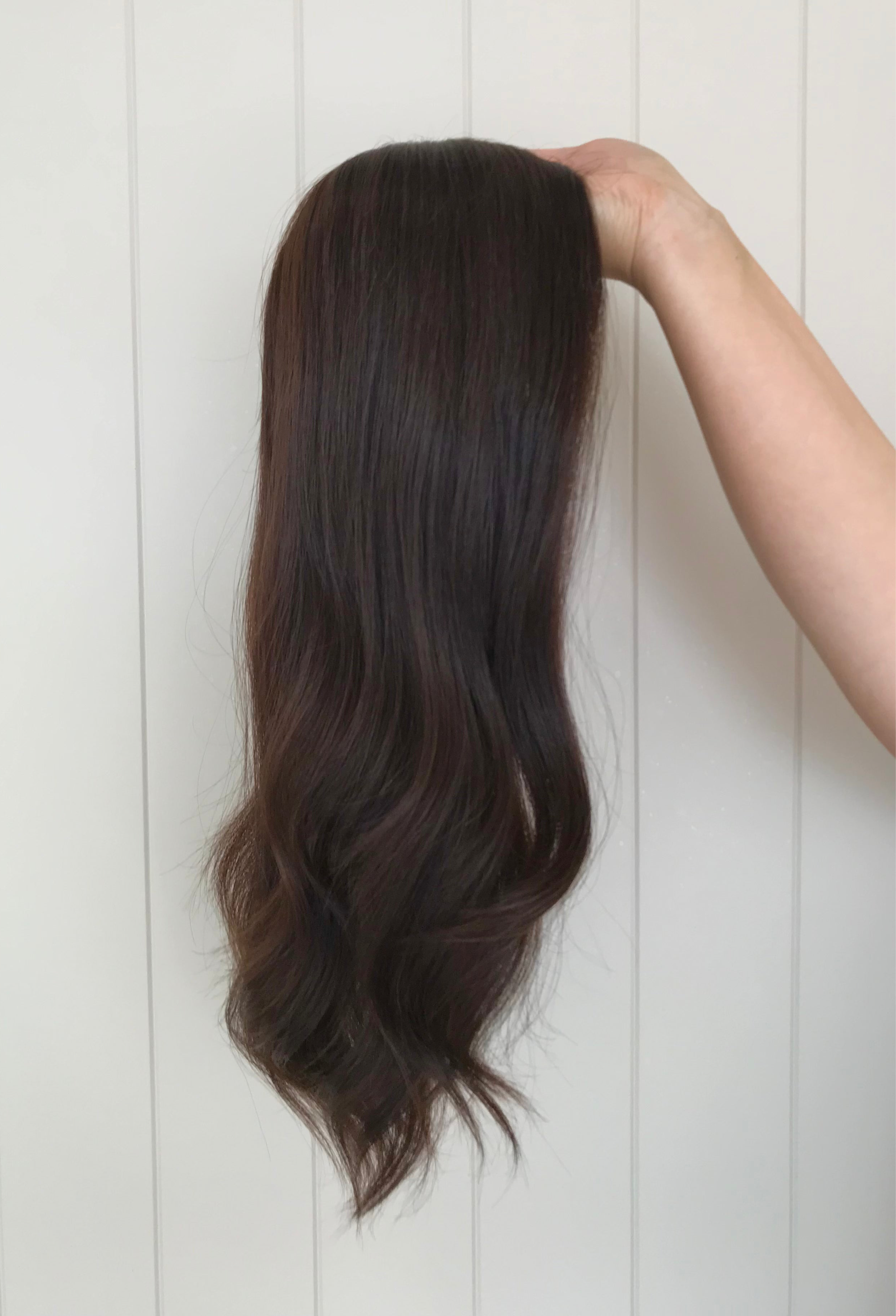 Coco Closed Lace Low Density Topper with a 8 x 8 cap