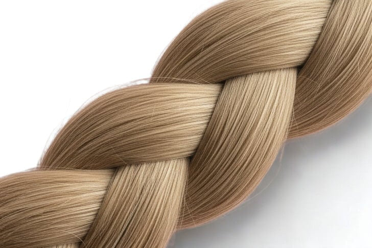 Creamy Blonde With Dark Golden Blonde #613/12 Mix Clip In Hair Extensions