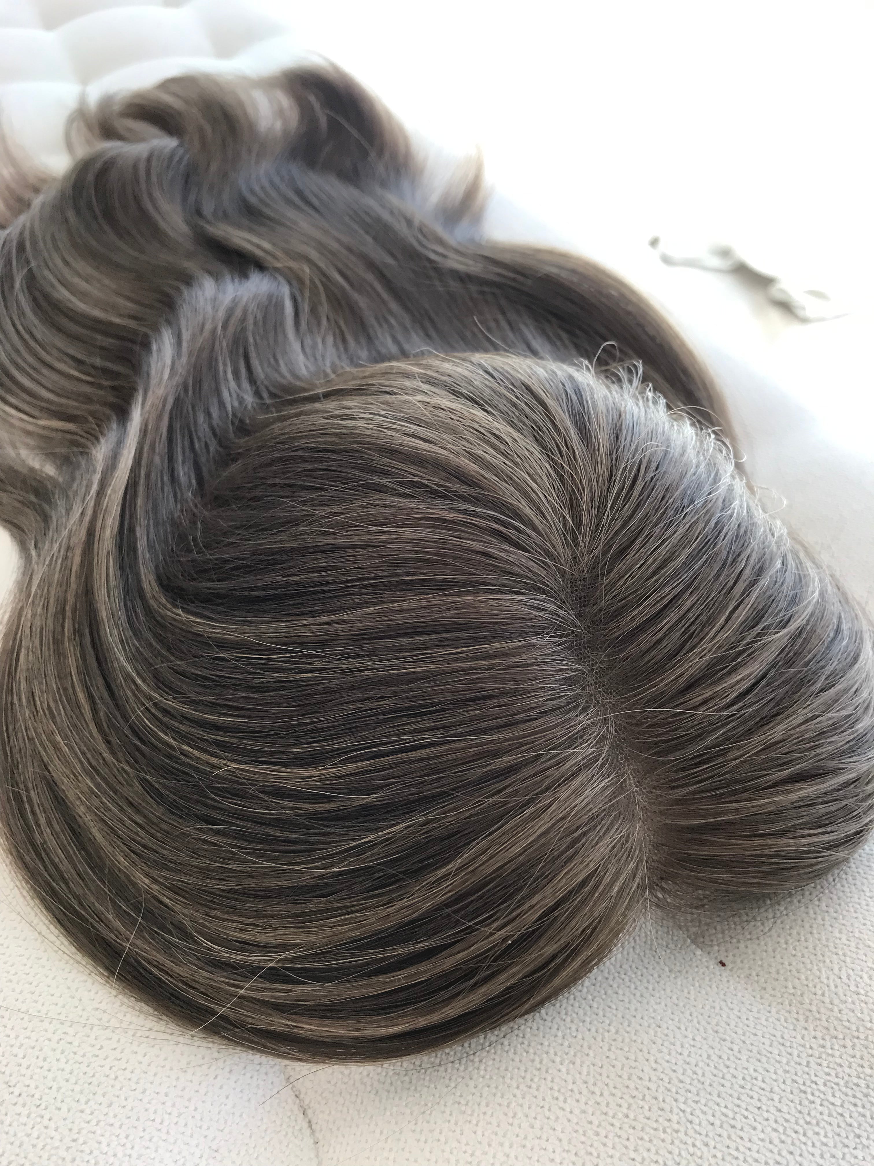 Presley Closed Lace Low Density Topper with a 8 x 8 cap