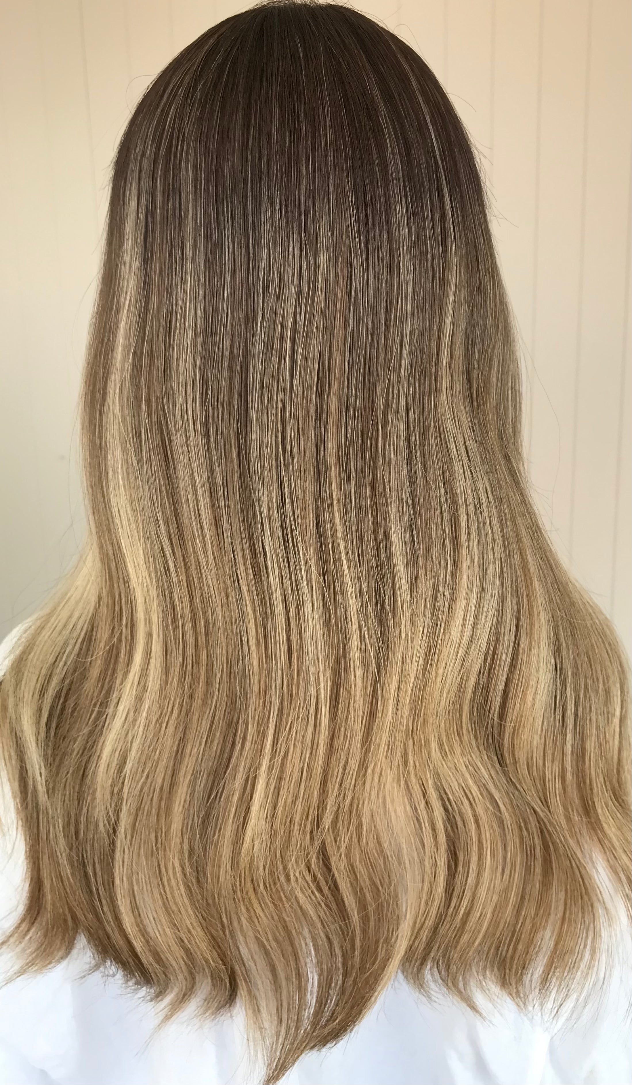 Willow Closed Lace Low Density Topper with a 8 x 8 cap