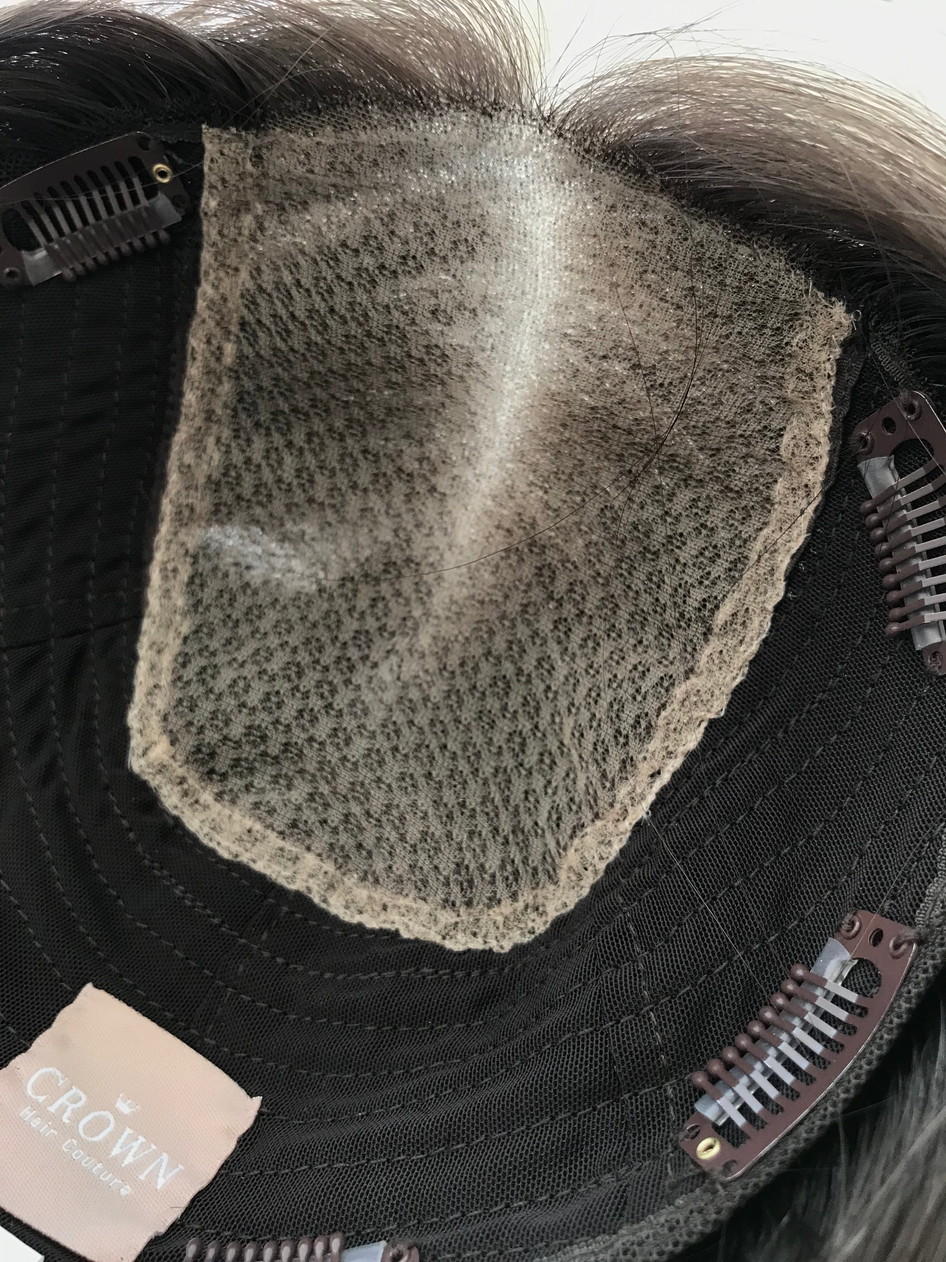 Willow Closed Lace Low Density Topper with a 8 x 8 cap