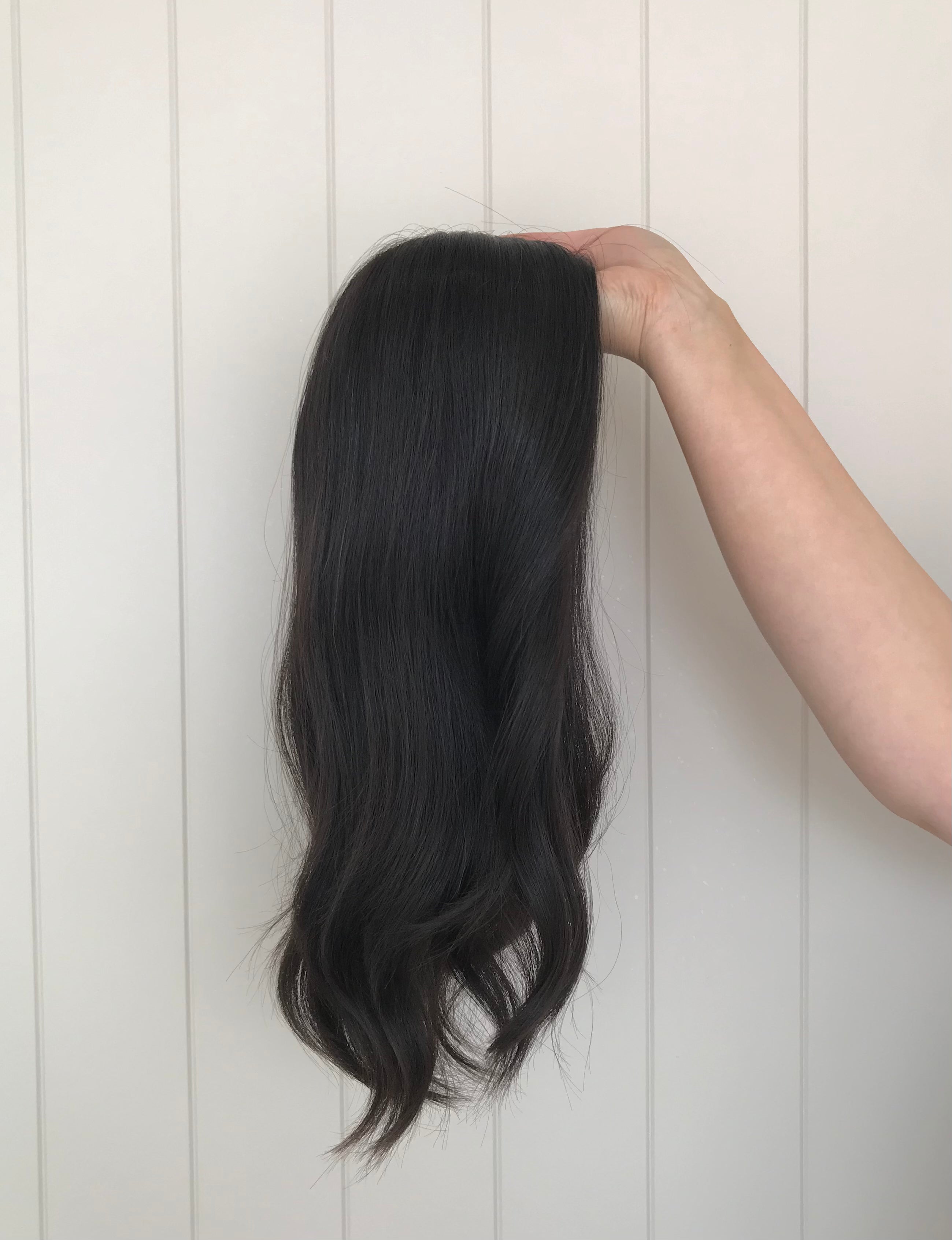 Zoey Closed Lace Low Density Topper with a 8 x 8 cap