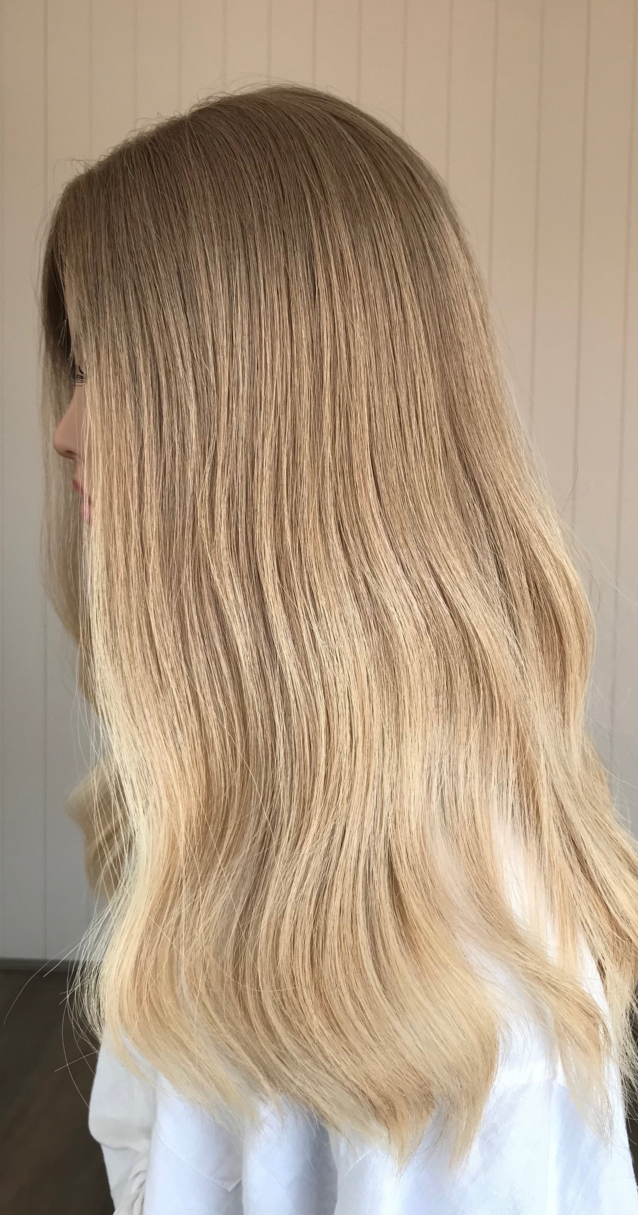 Blake Closed Lace Low Density Topper with a 8 x 8 cap