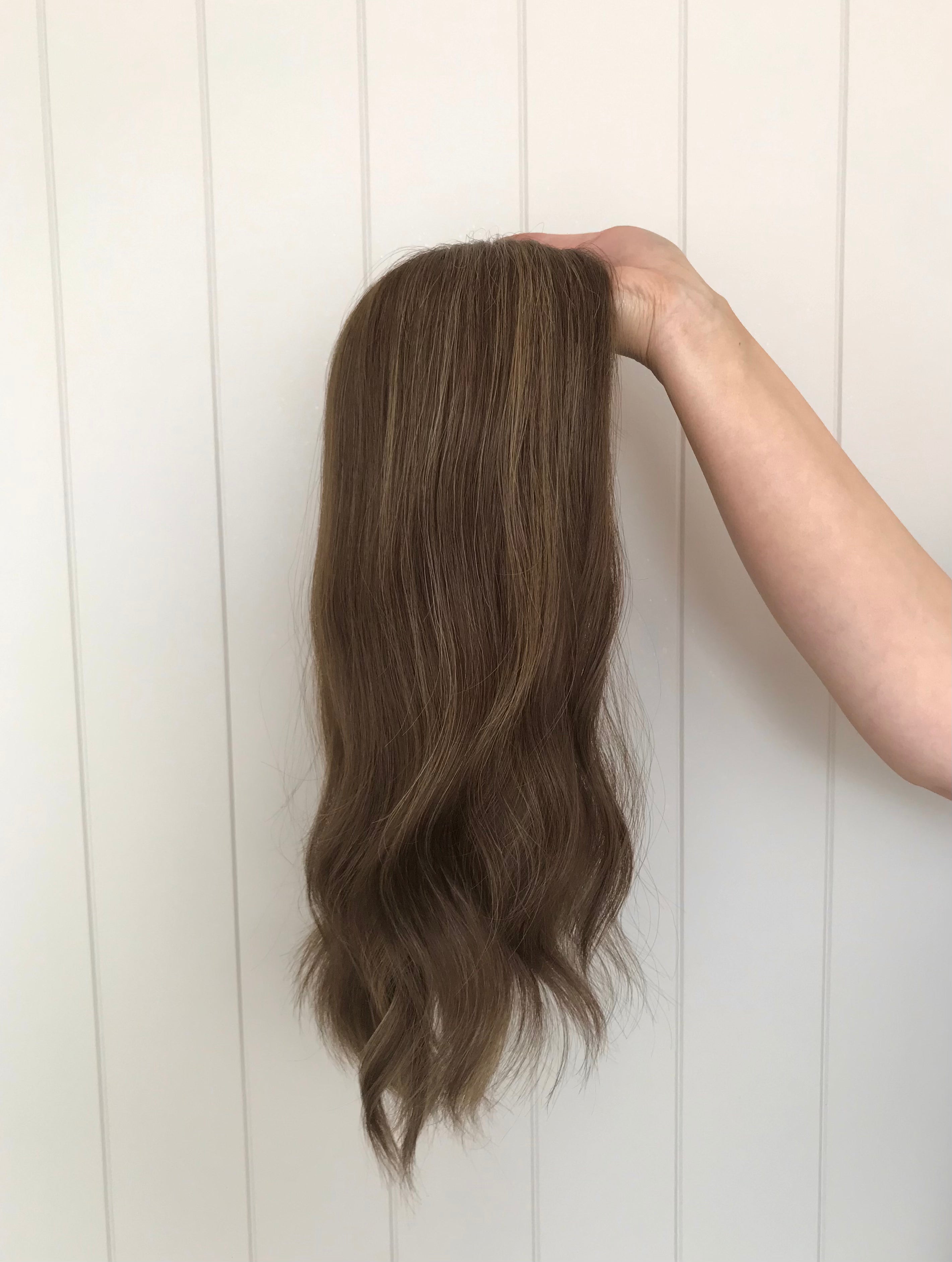 Presley Closed Lace Low Density Topper with a 8 x 8 cap