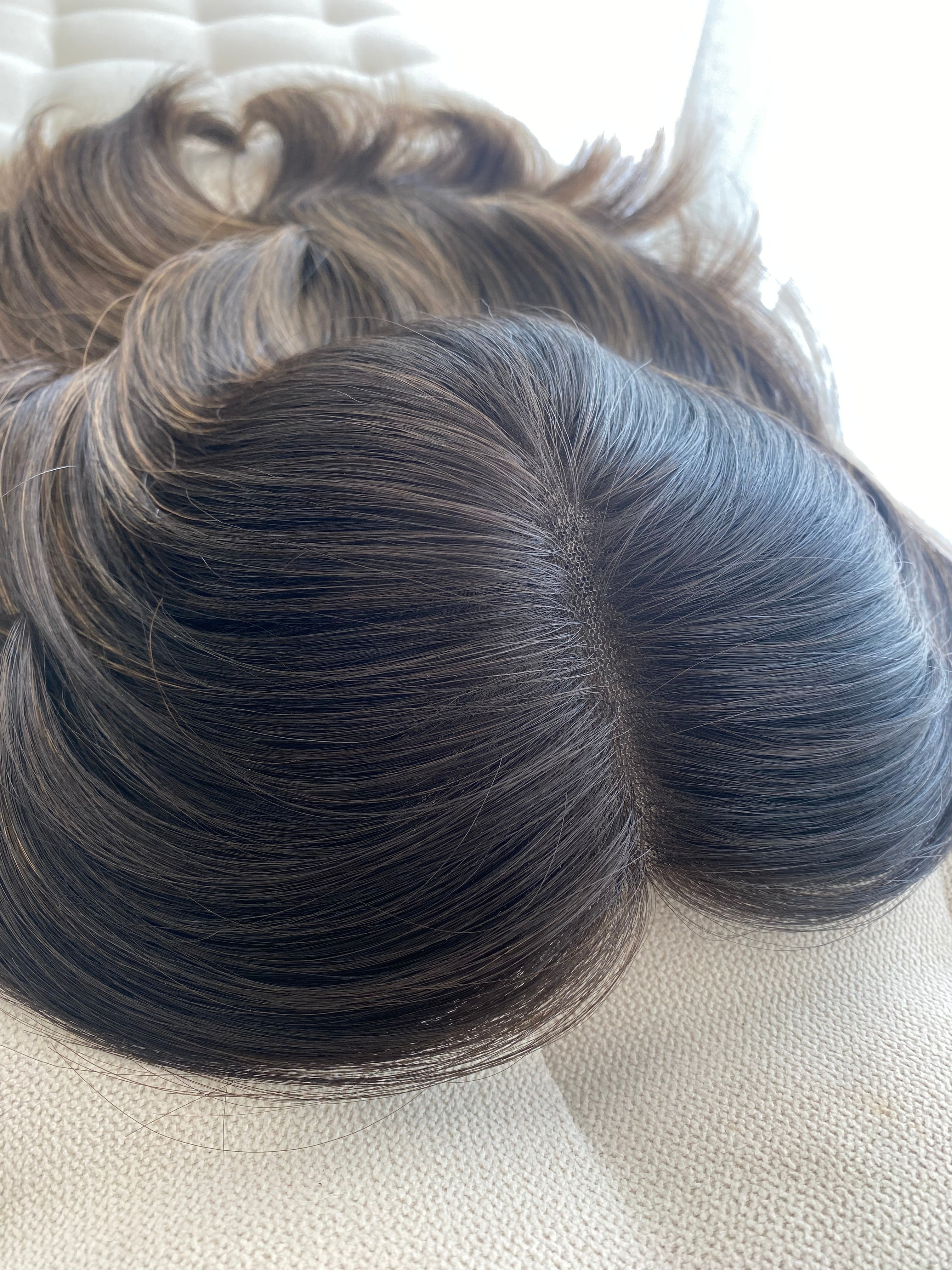 Bailey Closed Lace Light Density Topper 8x8 cap