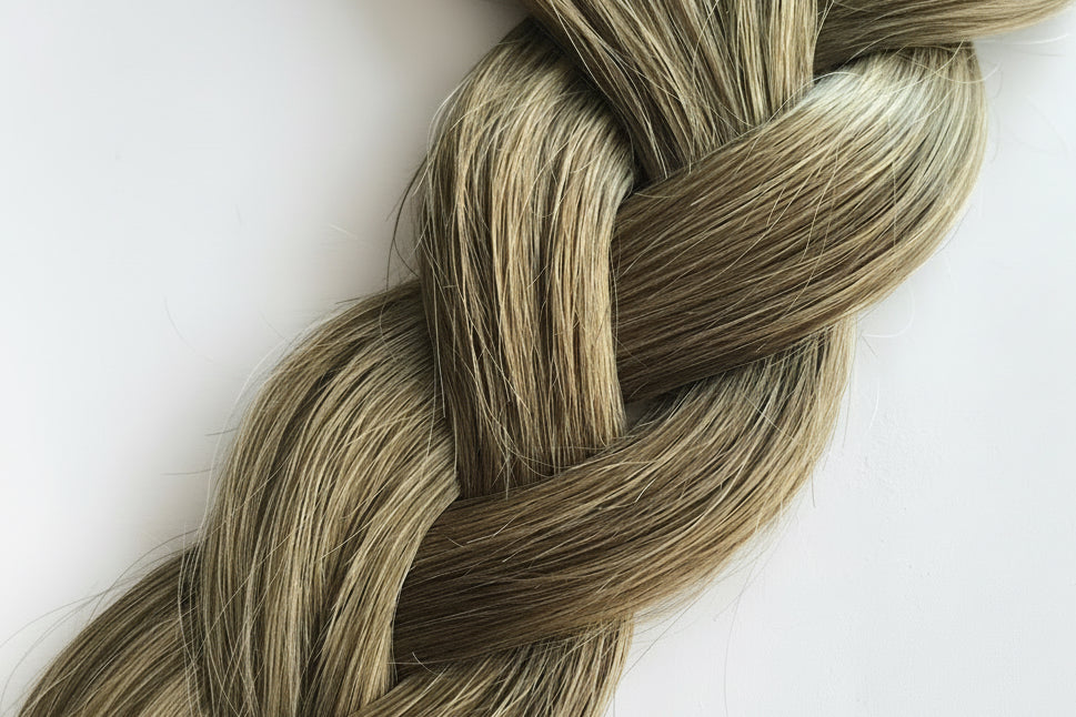 Light Brown with Dark Blonde #6/10 Mix Clip In Hair Extensions