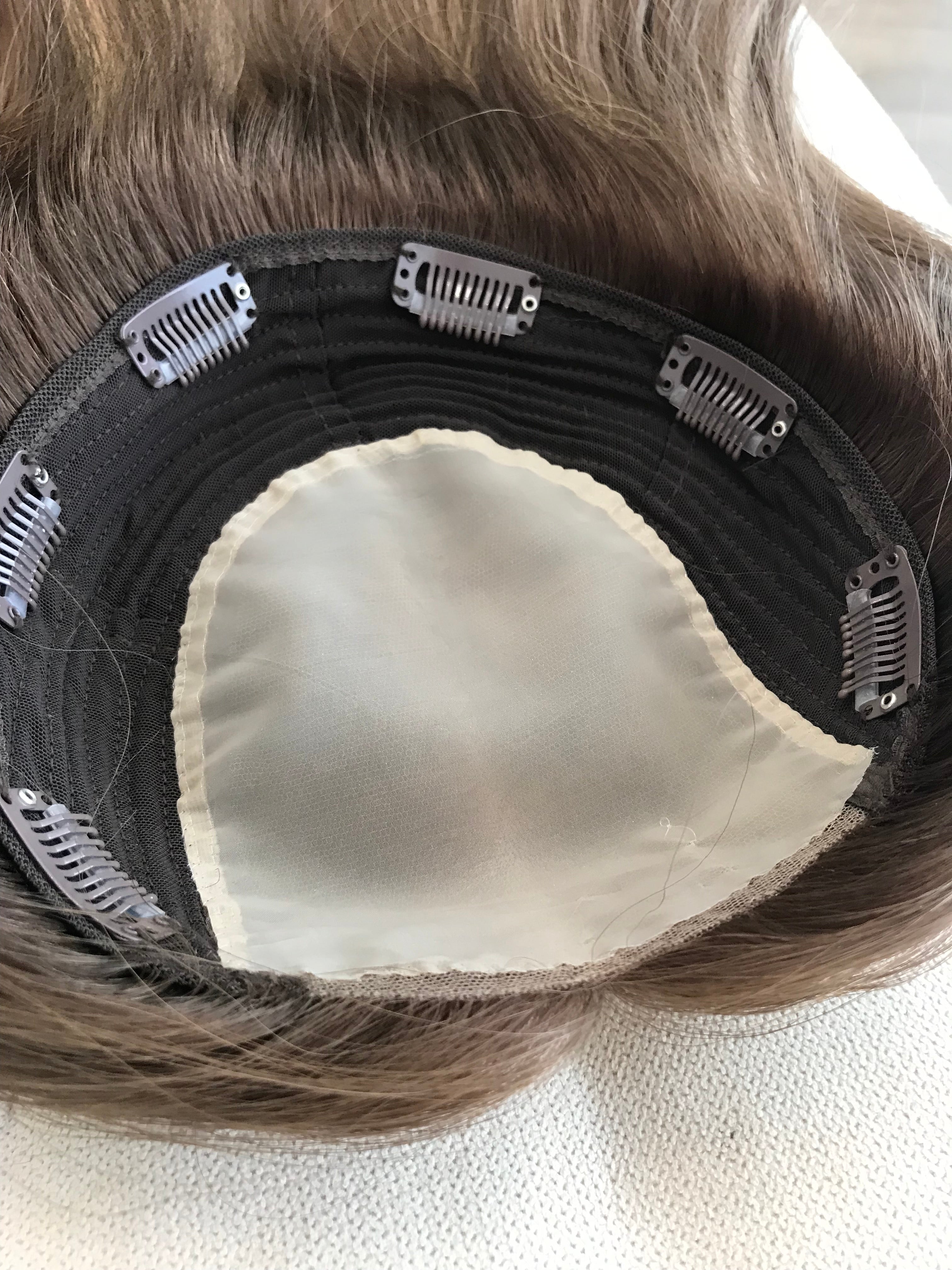 Billie Closed Lace Low Desity Topper with a 8 x 8 cap