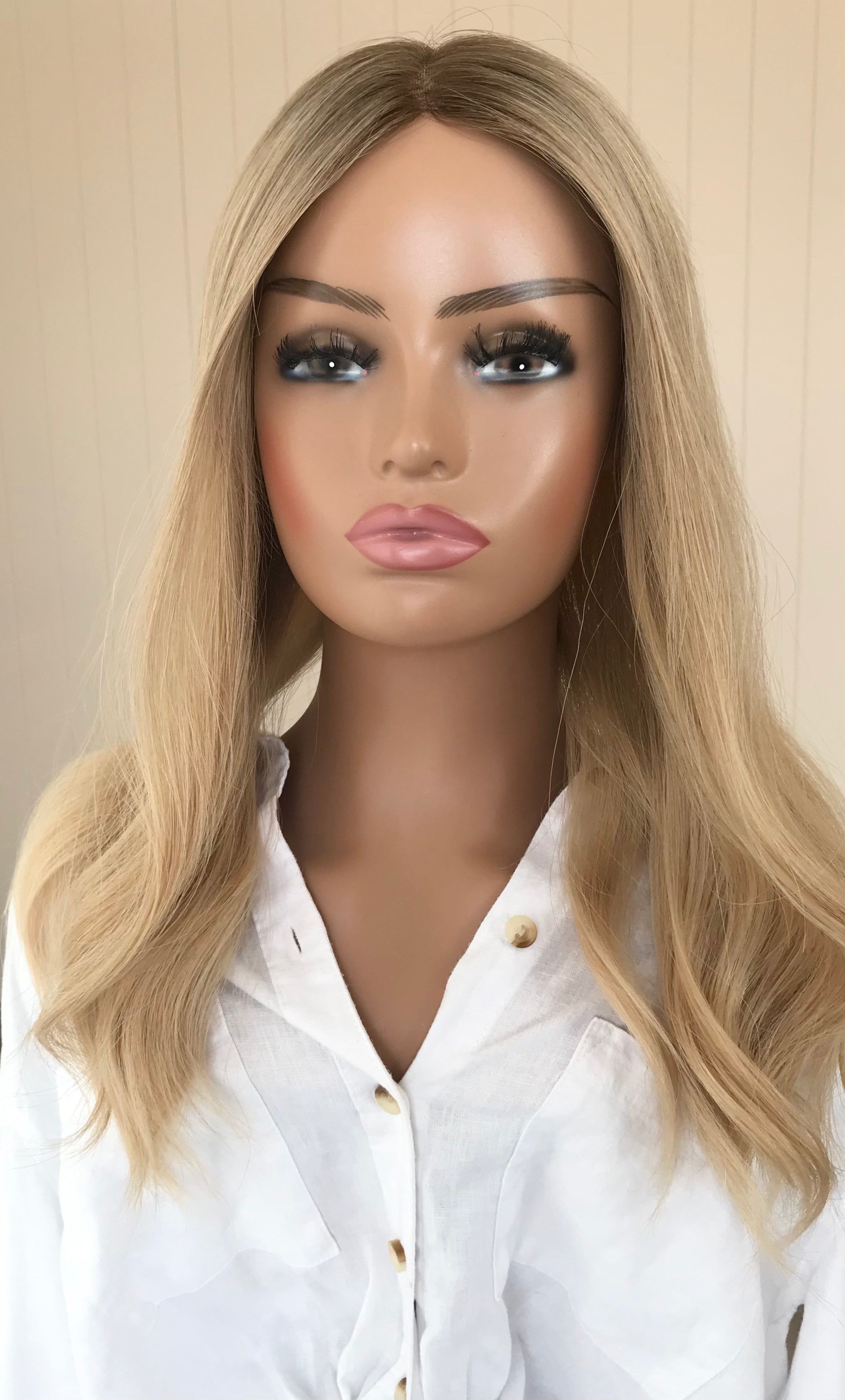 Erin Closed Lace Low Density Topper with a 8 x 8 cap