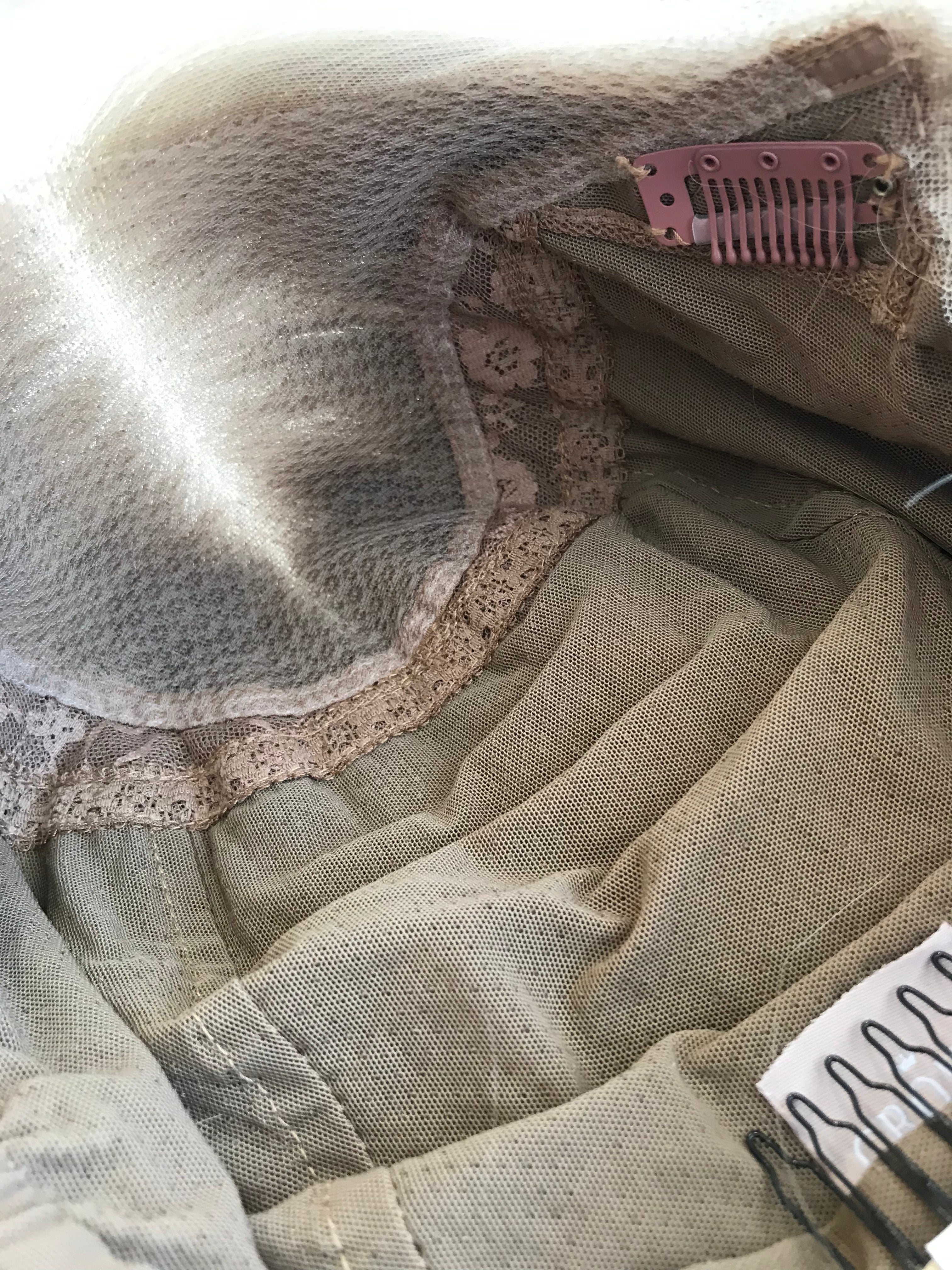 Frankie Hand Tied Lace Wig 20 Inches with a Small Cap | Lob Layer