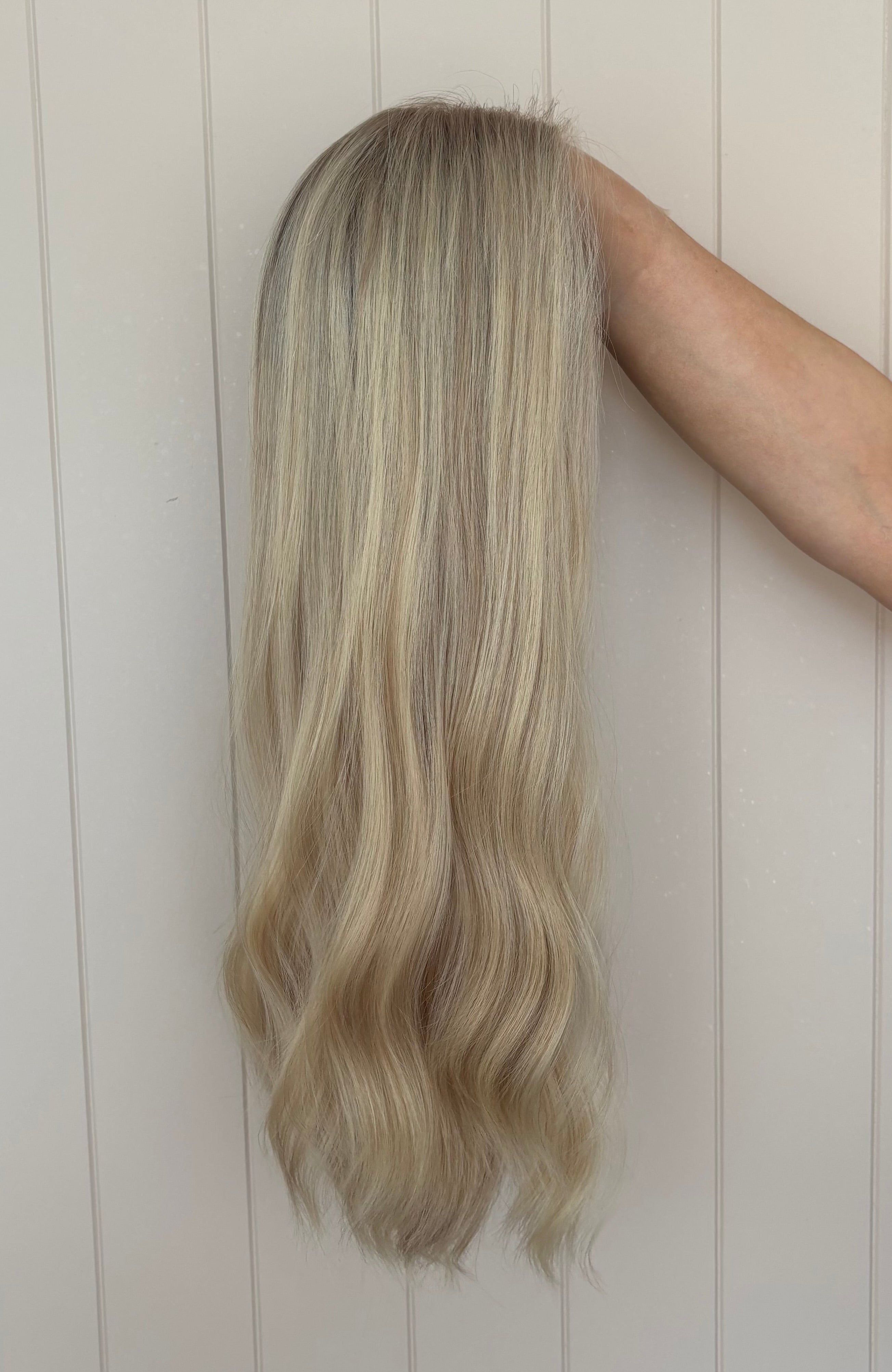 Sienna Lace Front Human Hair Wig 24 Inches M Cap