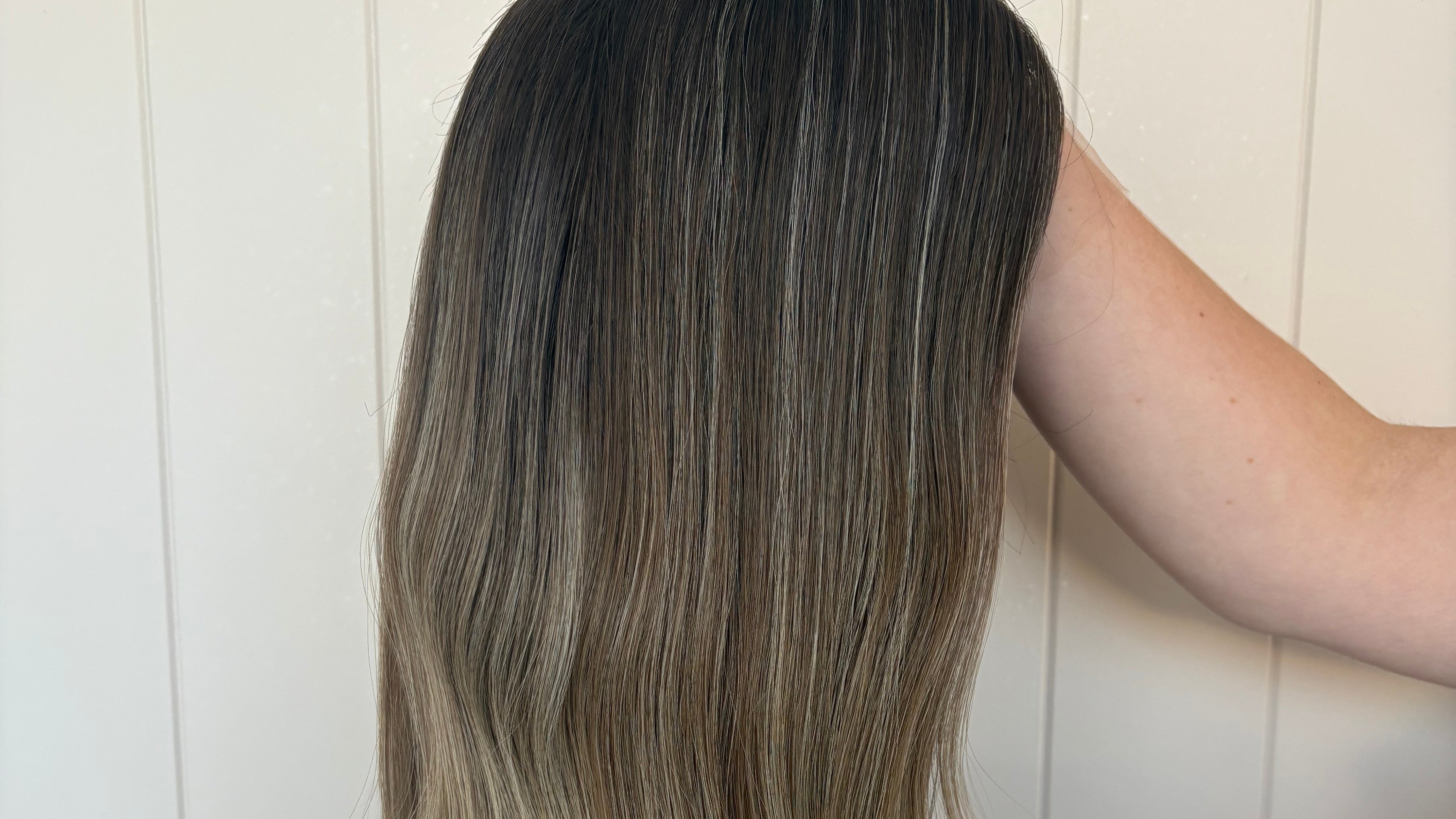 Giselle Hand Tied Lace Wig 18Inches with a Medium Cap | Lob Layer