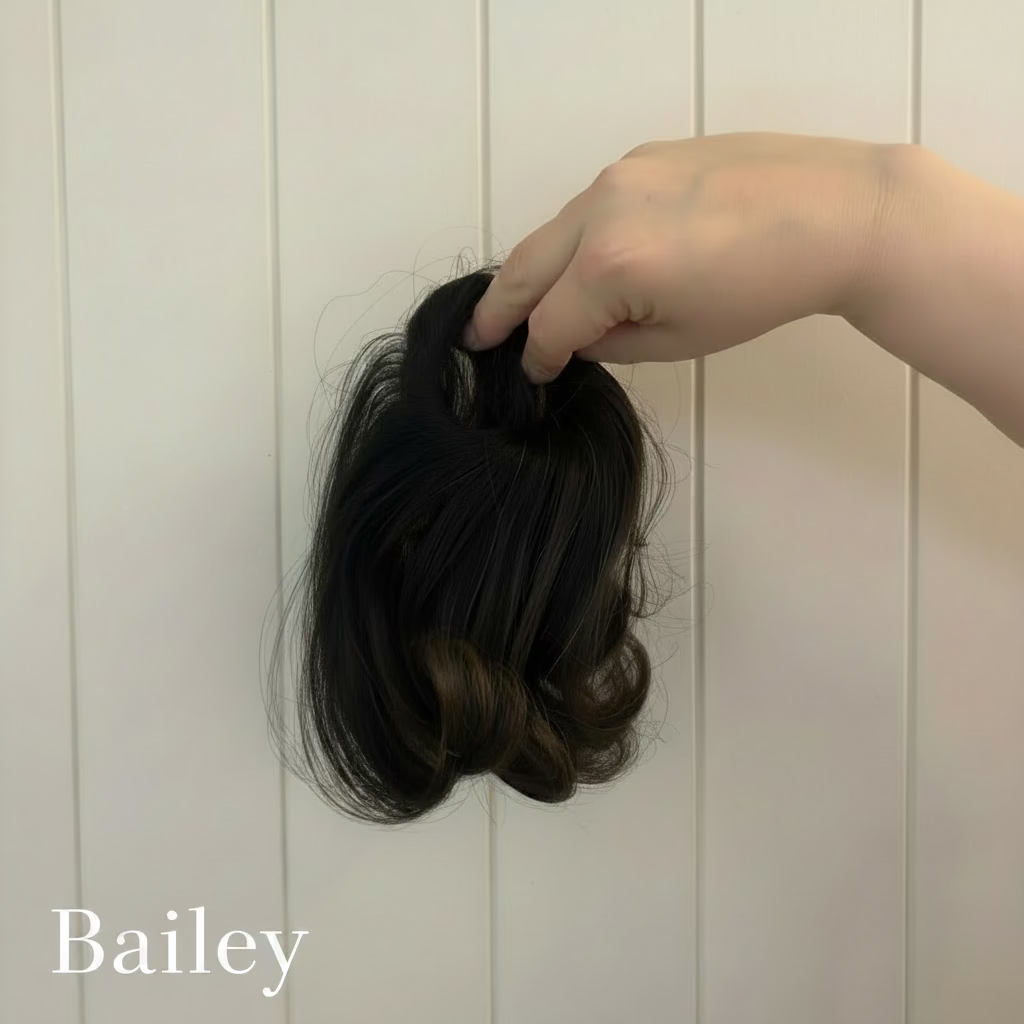 Luxe Human Hair Scrunchie