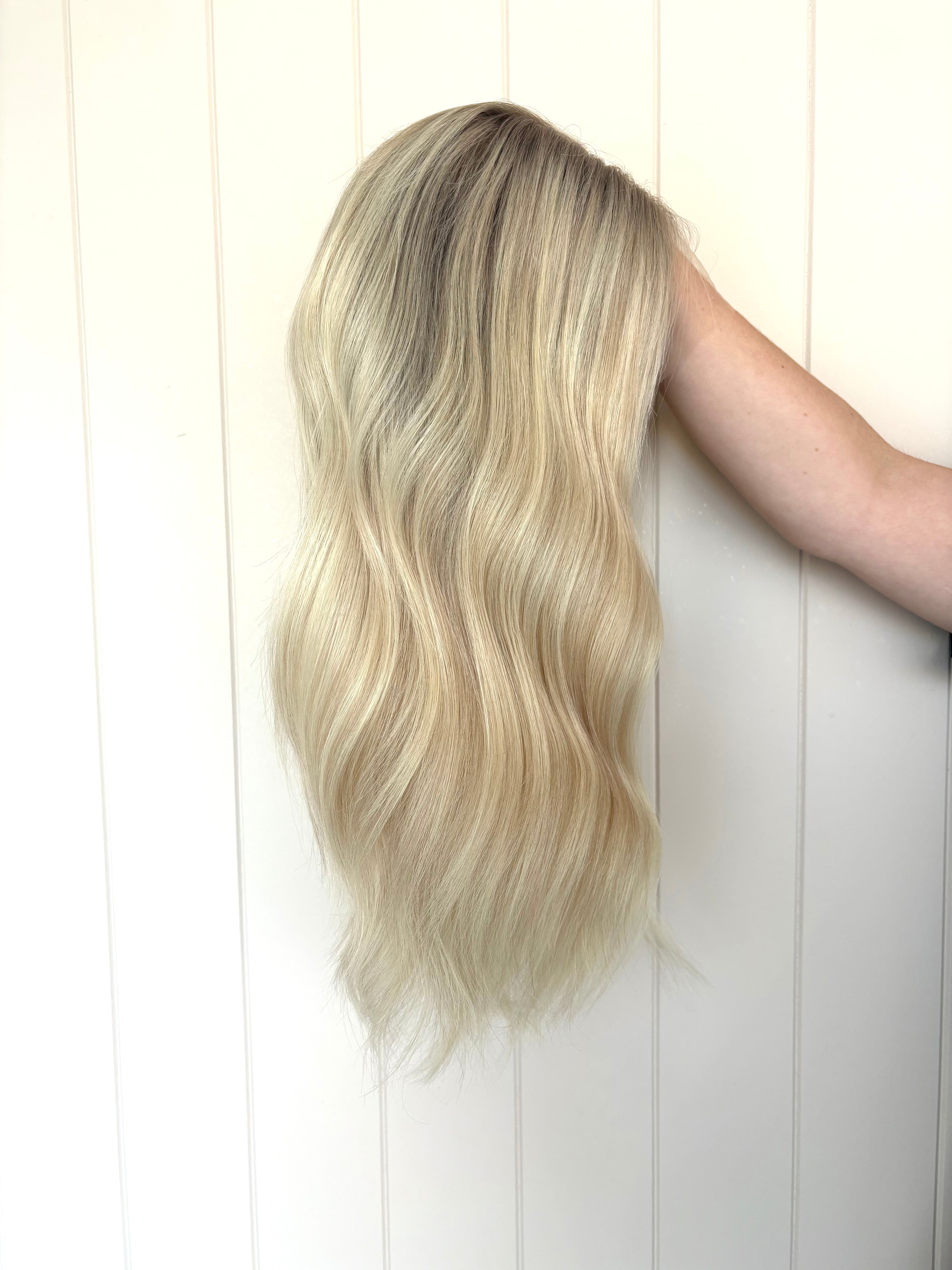 Sienna Hand Tied Lace Wig 20" with a Medium Cap