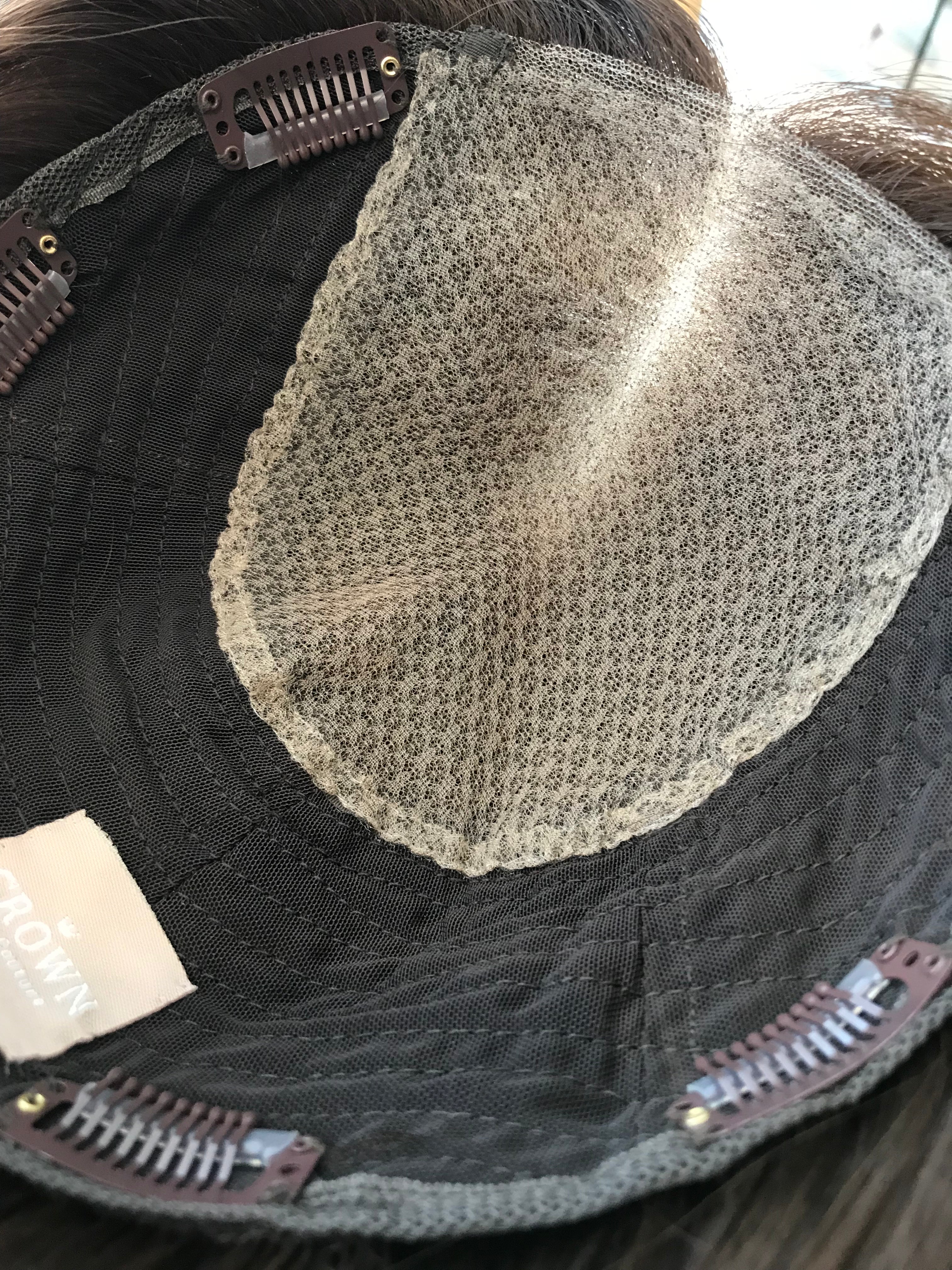 Coco Closed Lace Low Density Topper with a 8 x 8 cap