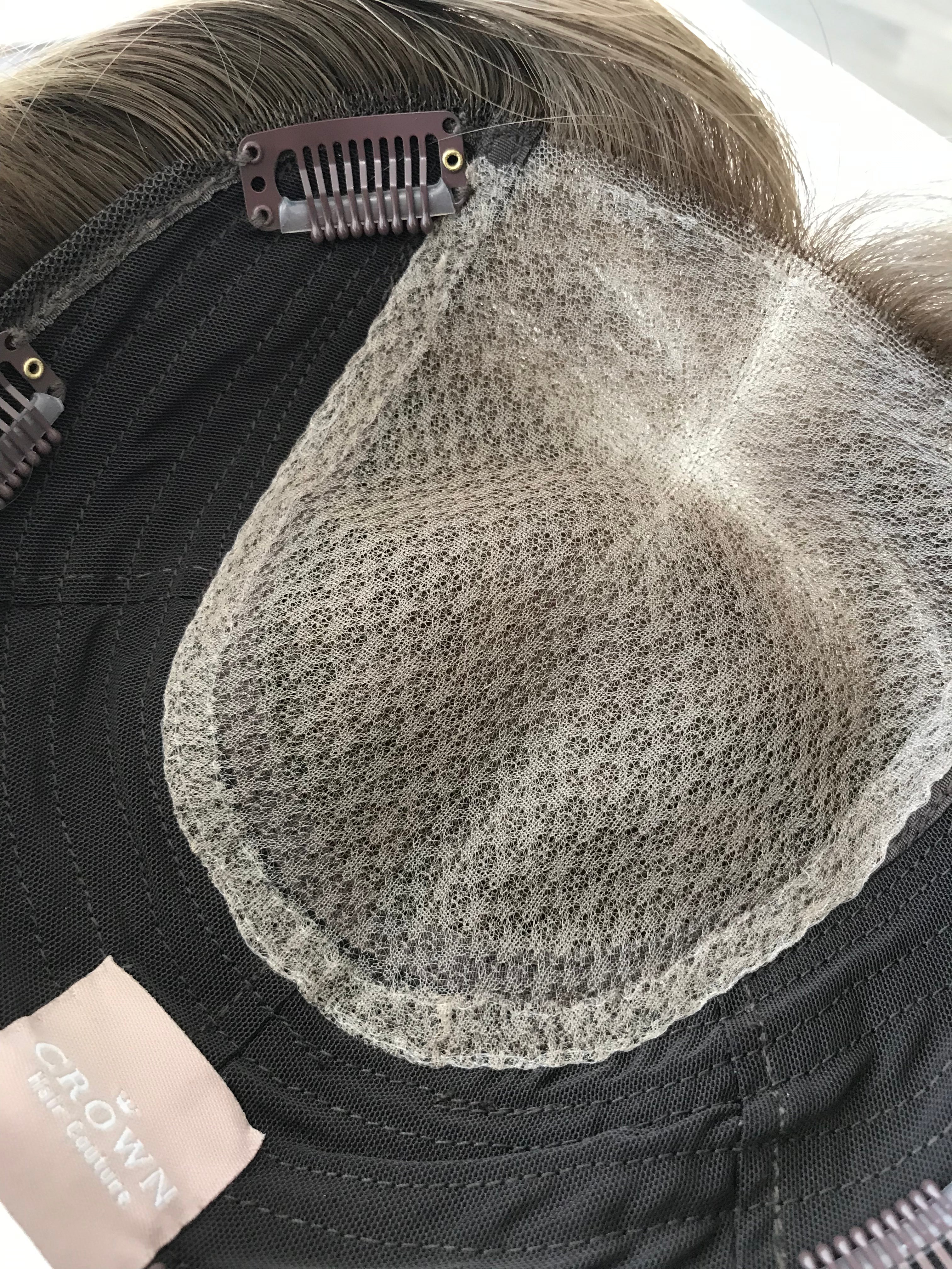 Grace Closed Lace Low Density Topper with a 8 x 8 cap