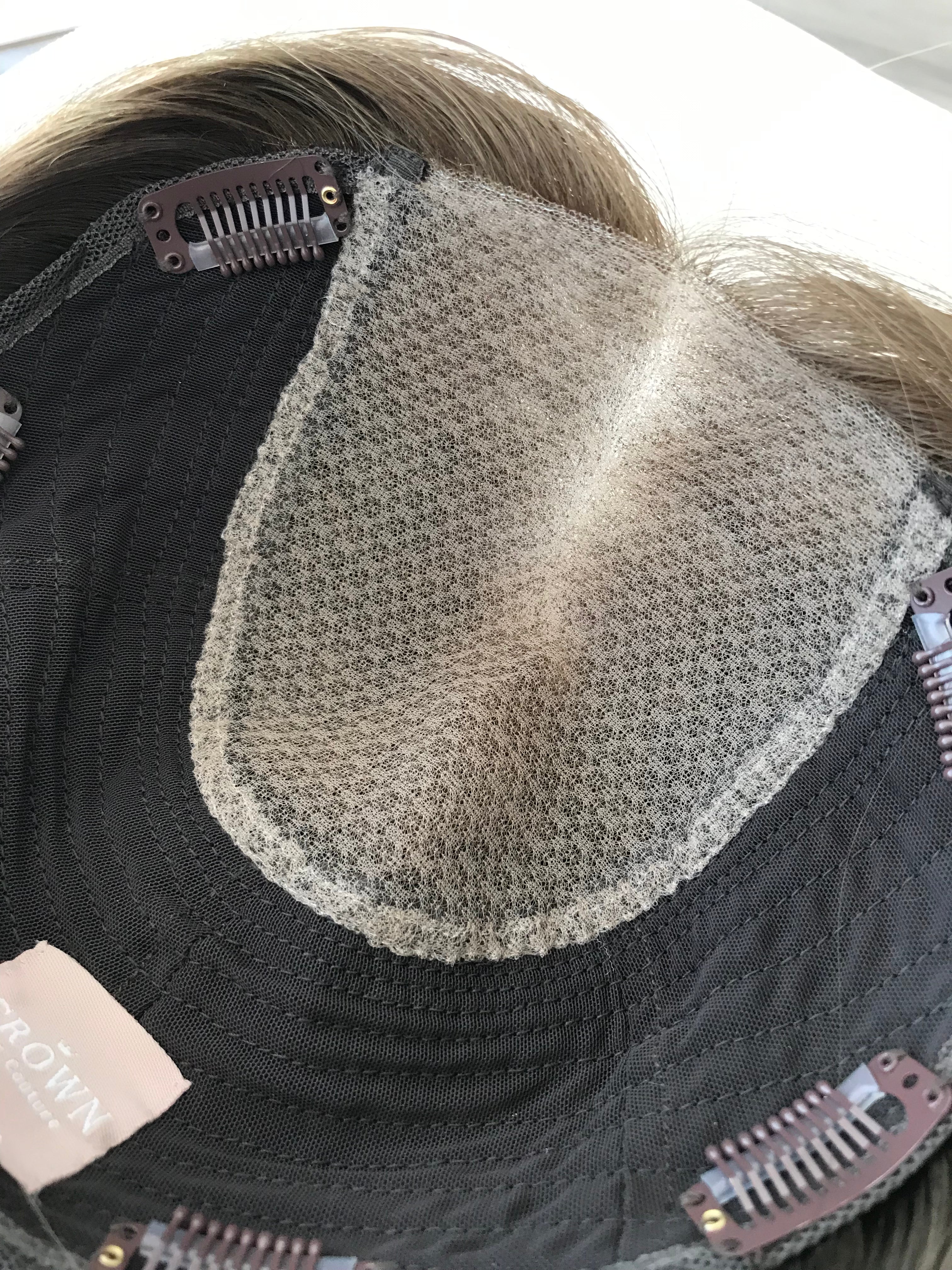 Presley Closed Lace Low Density Topper with a 8 x 8 cap