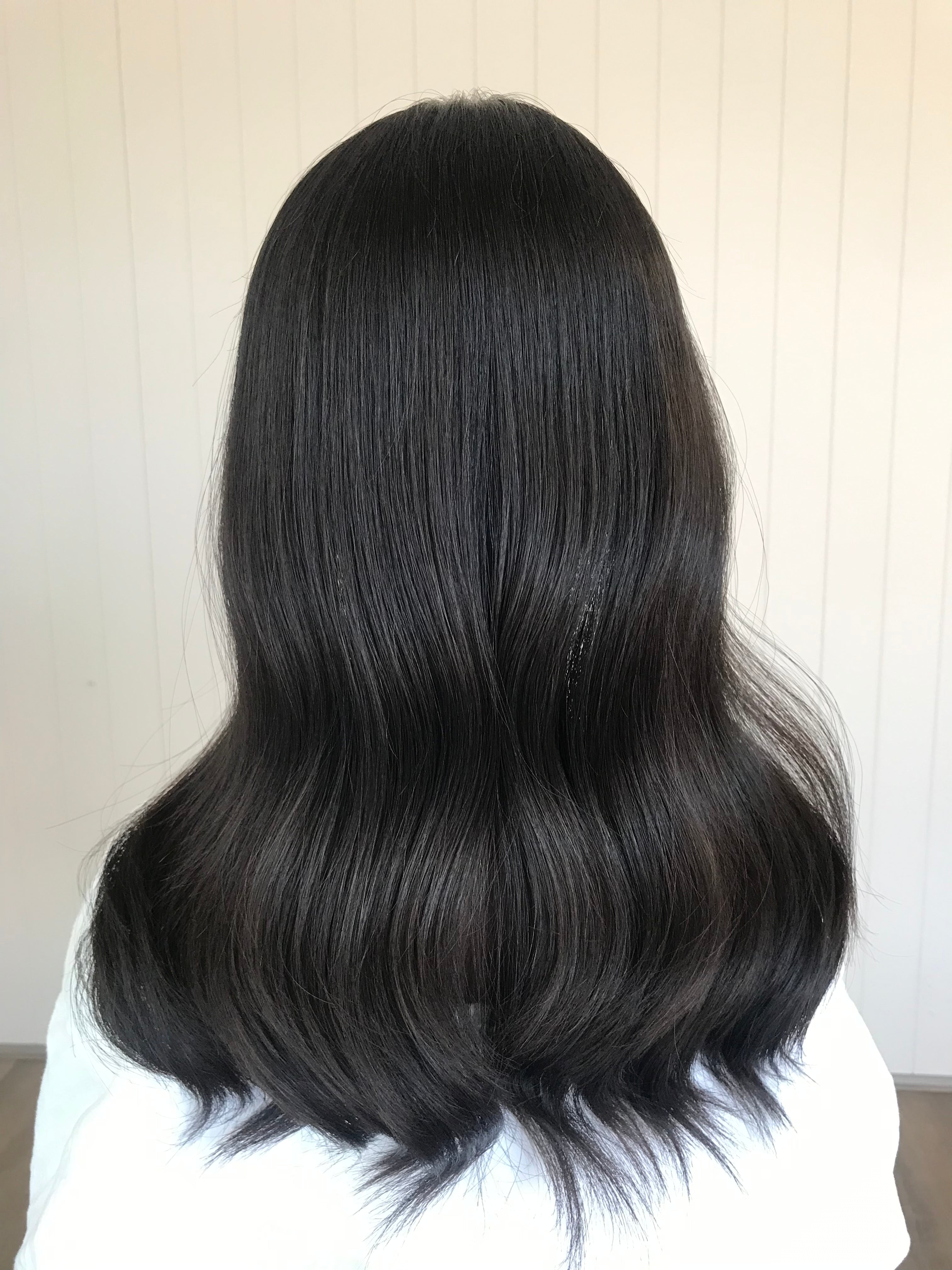 Zoey Closed Lace Low Density Topper with a 8 x 8 cap