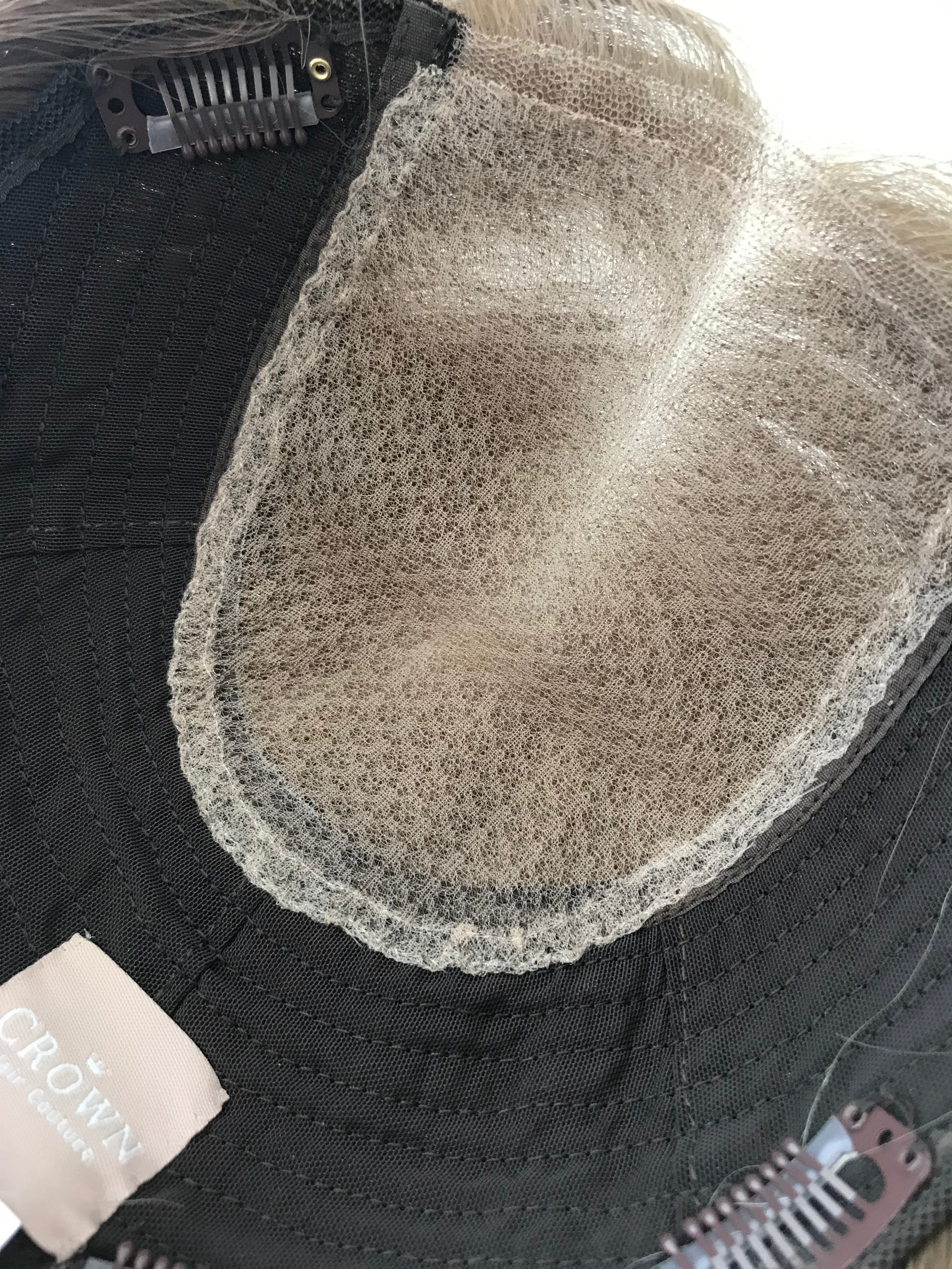 Blake Closed Lace Low Density Topper with a 8 x 8 cap