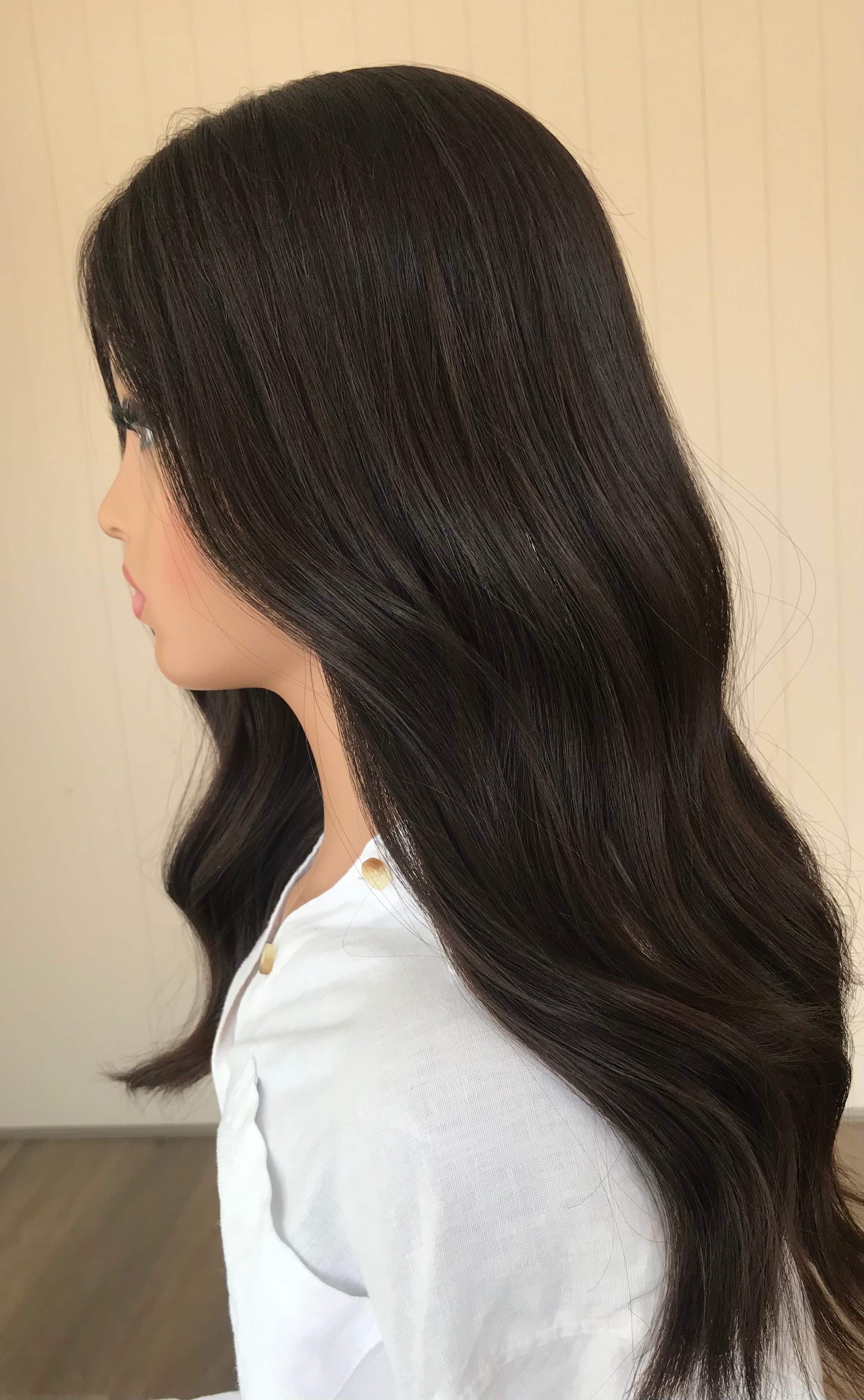 Coco Closed Lace Low Density Topper with a 8 x 8 cap