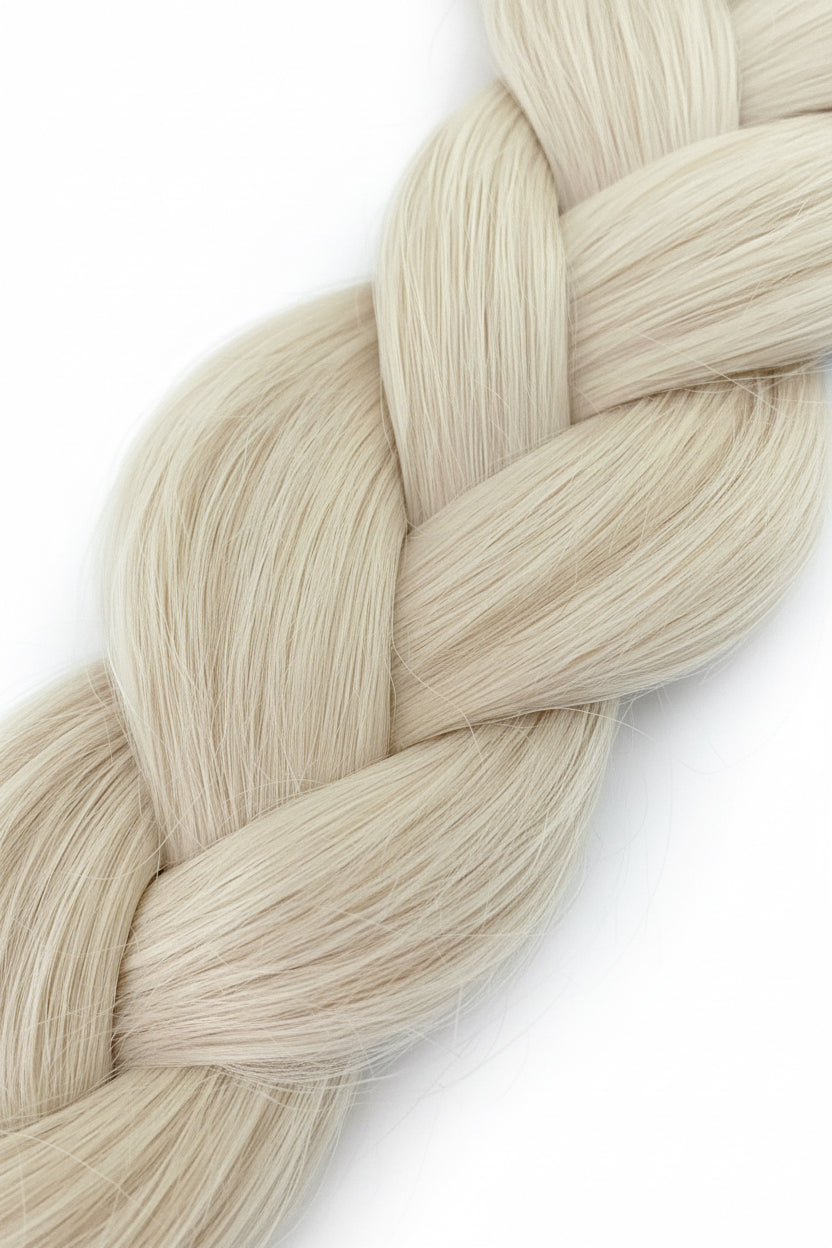 Platinum Blonde #60 Clip In Hair Extensions