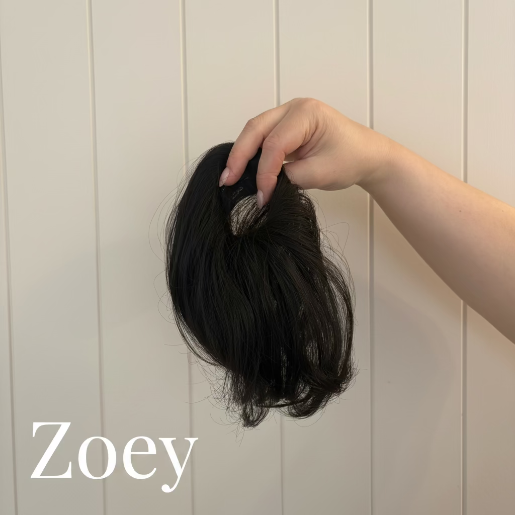 Luxe Human Hair Scrunchie
